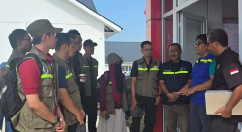 kegiatan koordinasi dengan Health Emergency Operation Center (HEOC) di Kabupaten Aceh Utara